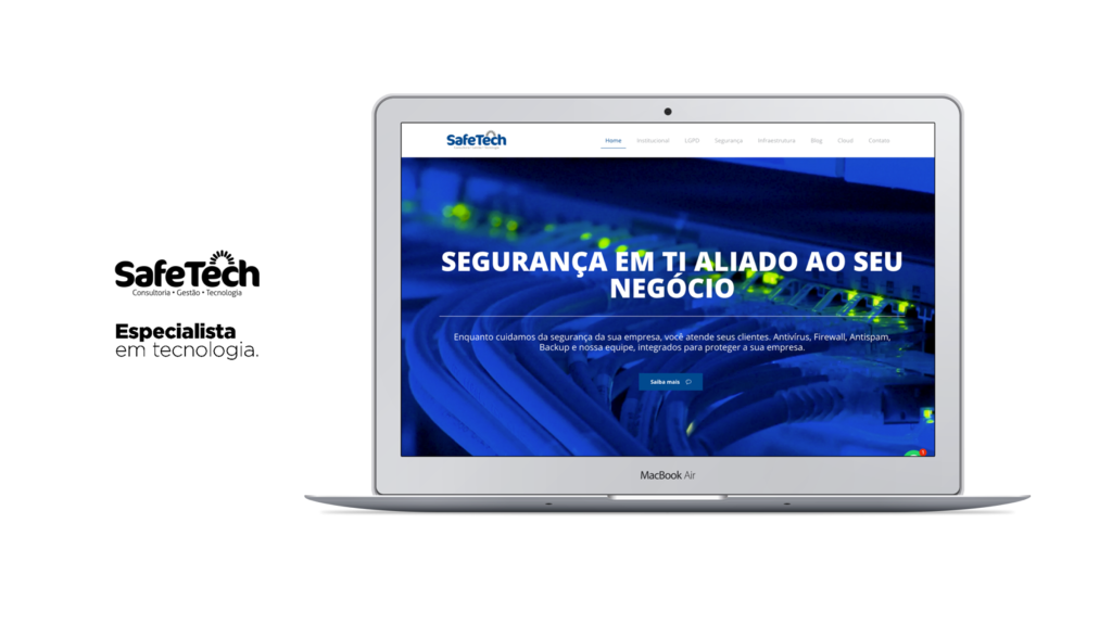 SafeTech - Desenvolvimento de Site