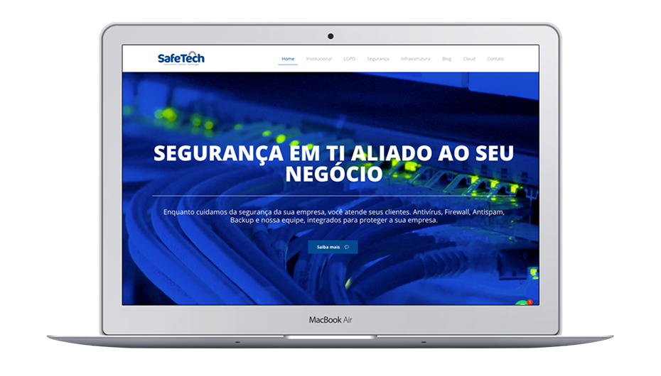 SafeTech - Desenvolvimento de Site